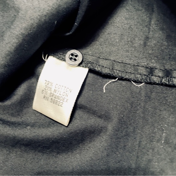 Max Studio Black Embroidered Shirt size M - Picture 9 of 12